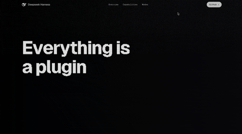 Everything is a plugin webpage created by deepseek v4 flash